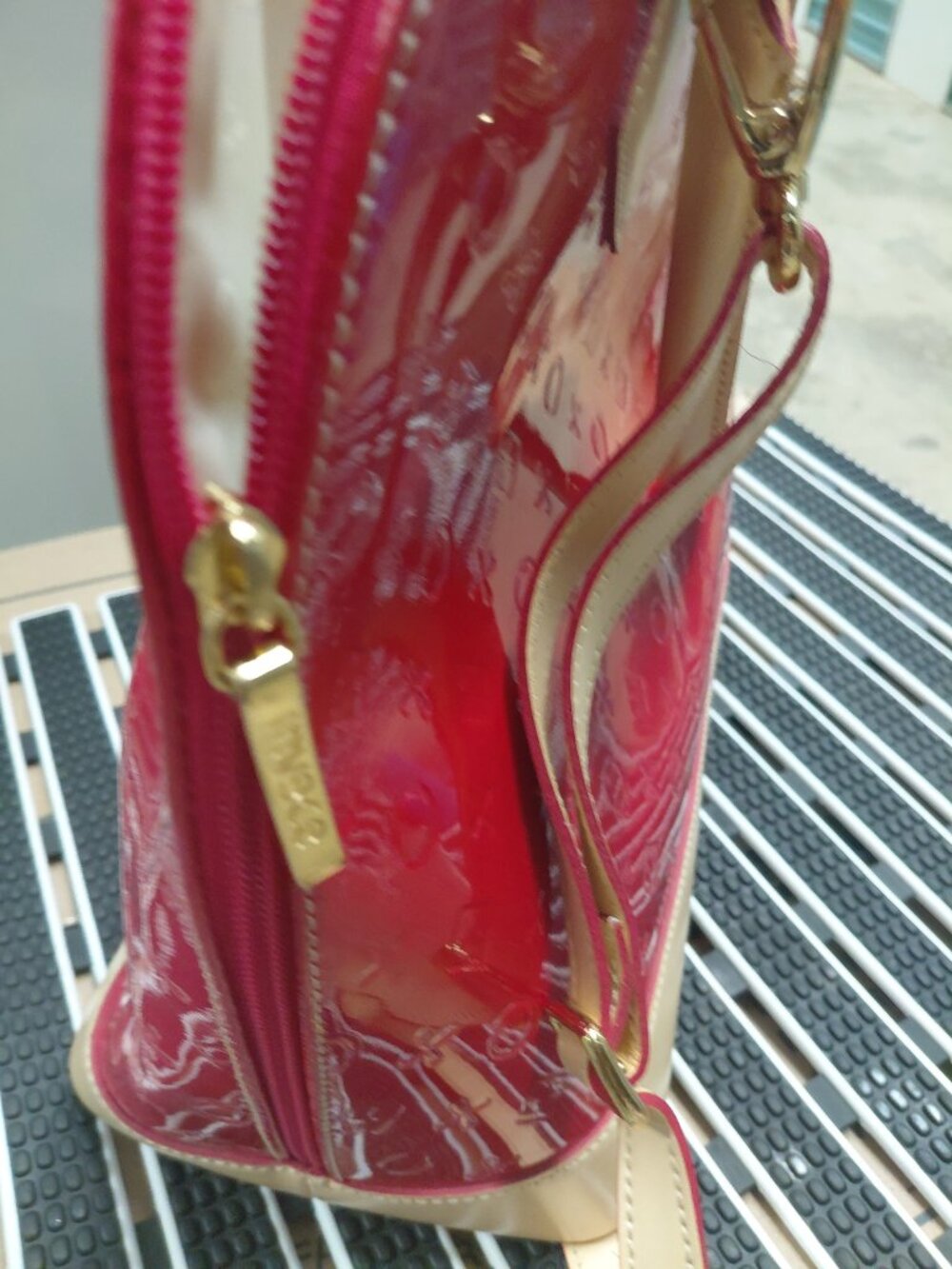 Handbag red - Picture 3 of 4